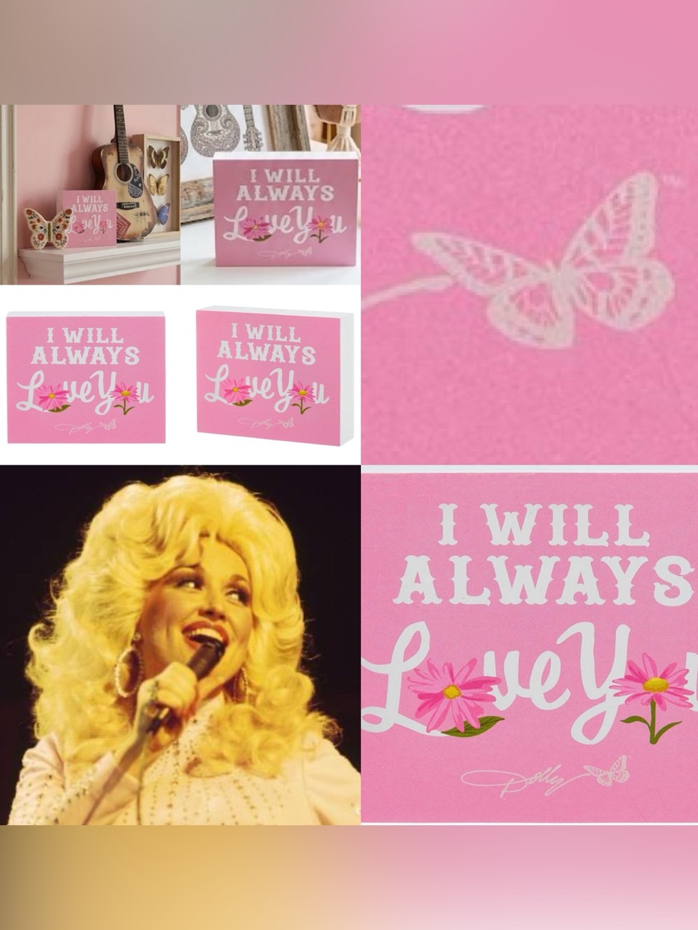 Dolly Parton limited edition Word block